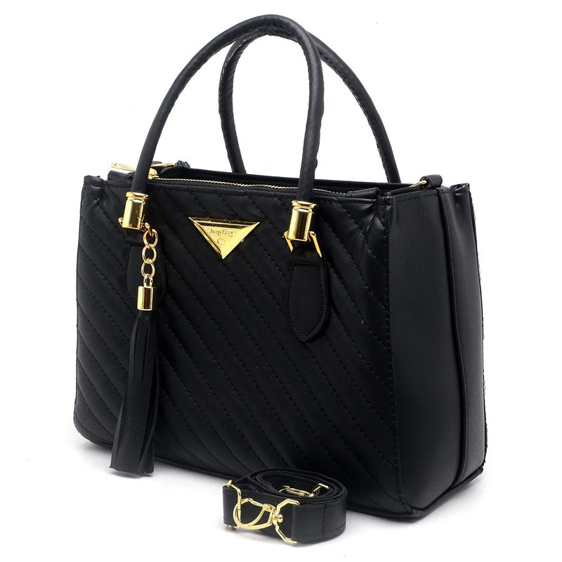 Bolsa Feminina Lorena Média Shopbag Bordada Linea Lançamento