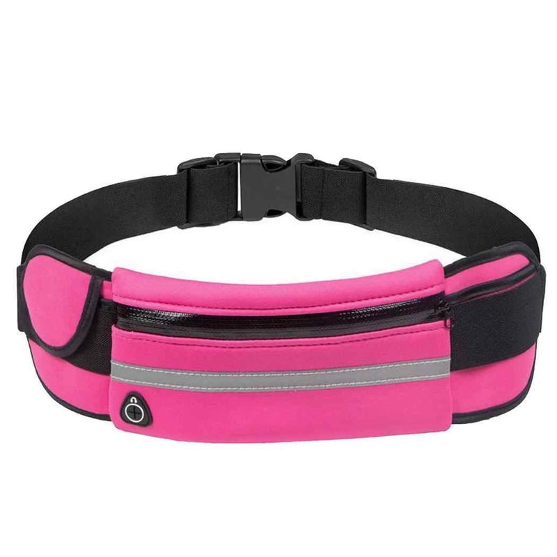 Pochete Esportiva Ajustável Impermeável Para Celular Com Saída Para Fone De Ouvido Esportes Em Geral