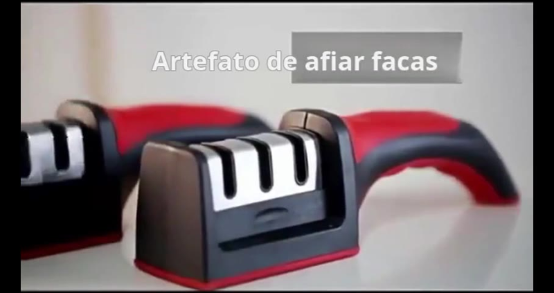 1/3/5 Afiador De Faca 3 Estágios Amolador Profissional Com Afiação Rápida Em Aço Inoxidável