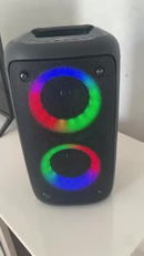 Caixa de som Bluetooth Potente Multimídia com LED RGB Subwoofer TWS Estéreo sem fio XDG-96-XTRAD