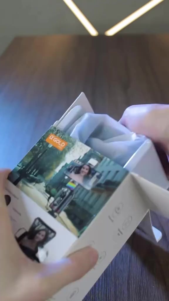 A'gold Suporte Gimbal De Mesa Celular Rastreio de Rosto com Luz Led Controle Bluetooth