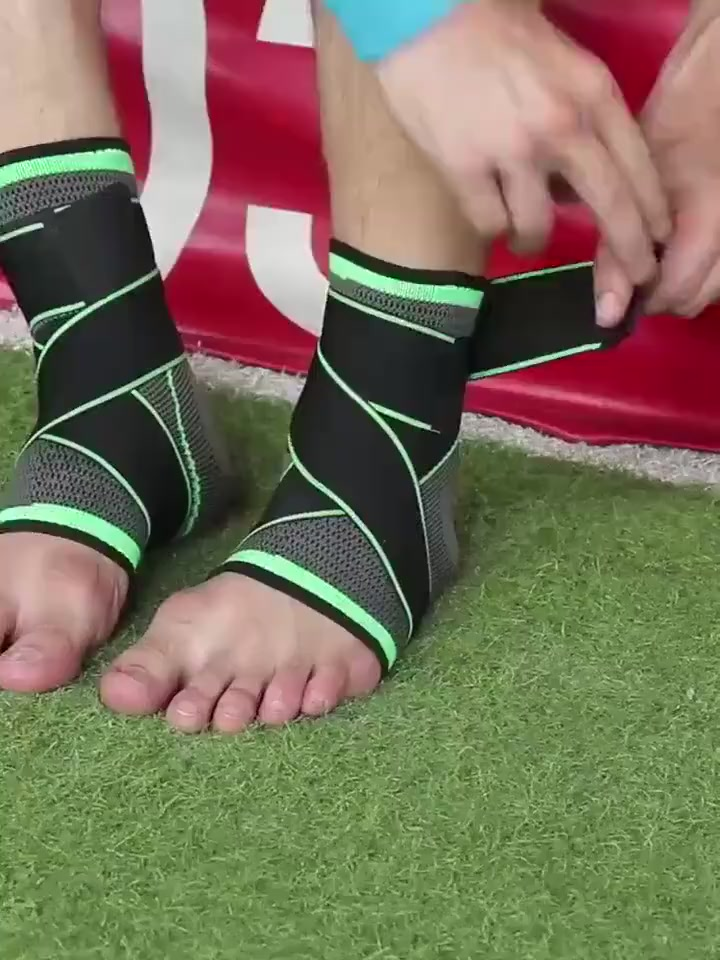 Kit 2 Tornozeleira de Compressão Ortopédica Estabilizadora Exercícios Fitness Esportes