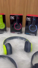 Fone P47 Headphone Sem Fio Estéreo Redução de Ruídos Bluetooth 5.0 Universal