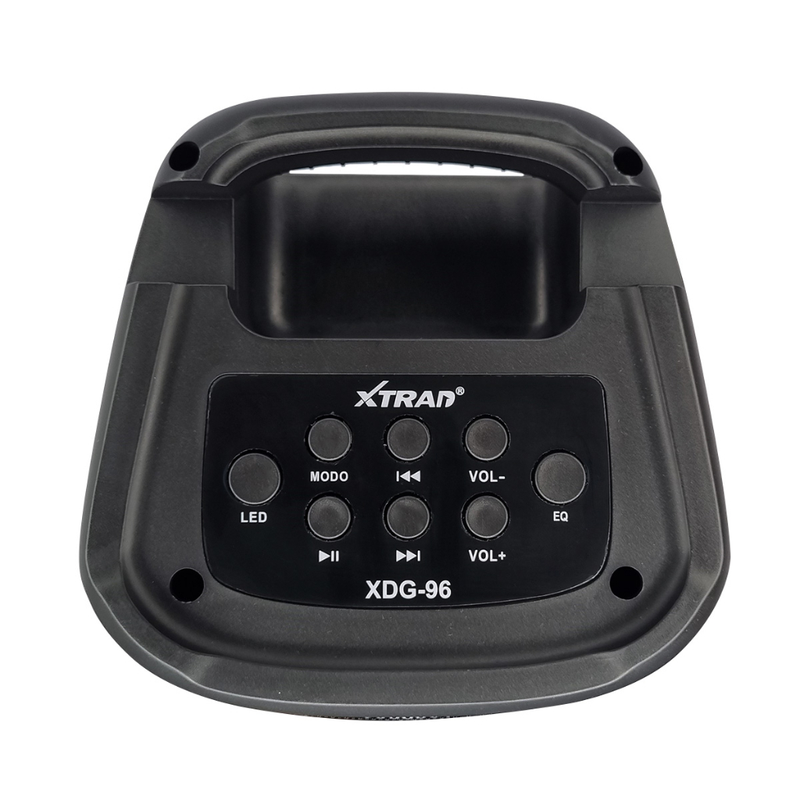 Caixa de som Bluetooth Potente Multimídia com LED RGB Subwoofer TWS Estéreo sem fio XDG-96-XTRAD