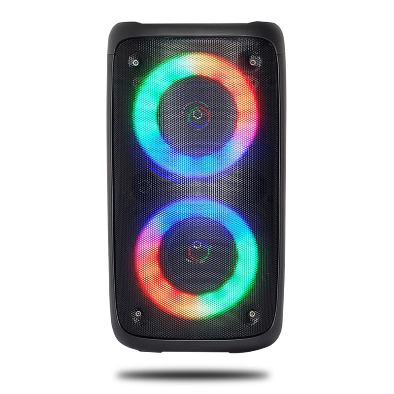 Caixa de som Bluetooth Potente Multimídia com LED RGB Subwoofer TWS Estéreo sem fio XDG-96-XTRAD