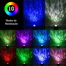 Projetor Luminária Galáxia Luz Noturna Estrela Música Bluetooth Controle Lâmpada Divertida USB