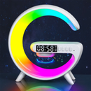 G-Speaker Smart Station Mini - Luminária Bluetooth Inteligente Carregador Sem Fio Alarme Luz RGB