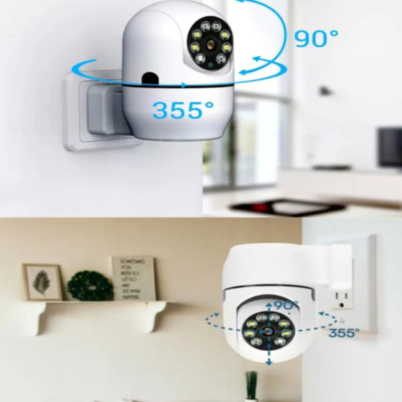 Câmera de Segurança HWN-AP03 Full HD Wifi Visão 360° e Noturna APP yoosee Original Envio Imediato