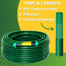 Mangueira De Jardim Reforçada Trançada Completa 10/15/20/25/30/35/50 Metros