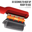 Escova Alisadora Bivolt 5 em 1 - Alisa, Hidrata, Modela, Alinha e Anti-Frizz