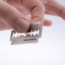 Kit Navalha + 30 Lâminas Profissional Barbeiro Aço Inox