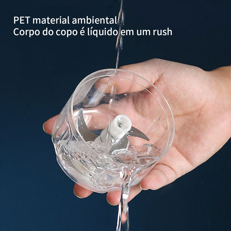 KIT1~KIT4 250ml Mini Processador Elétrico de Alimentos Portátil Carne Vegetais Recarregável USB Bivolt