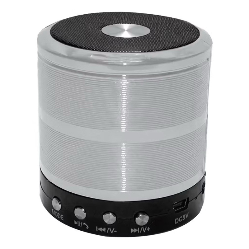 Caixa de Som 887 Mini Caixinha Bluetooth Portatil Usb Sd Fm Bateria Recarregavel Amplificada