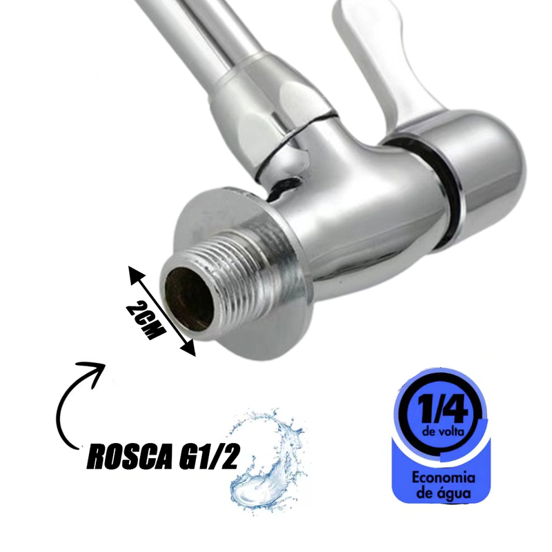 torneira cozinha parede preta flexível Duplo Jato Cone 1/4 de Volta