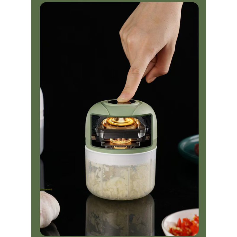 KIT1~KIT4 250ml Mini Processador Elétrico de Alimentos Portátil Carne Vegetais Recarregável USB Bivolt