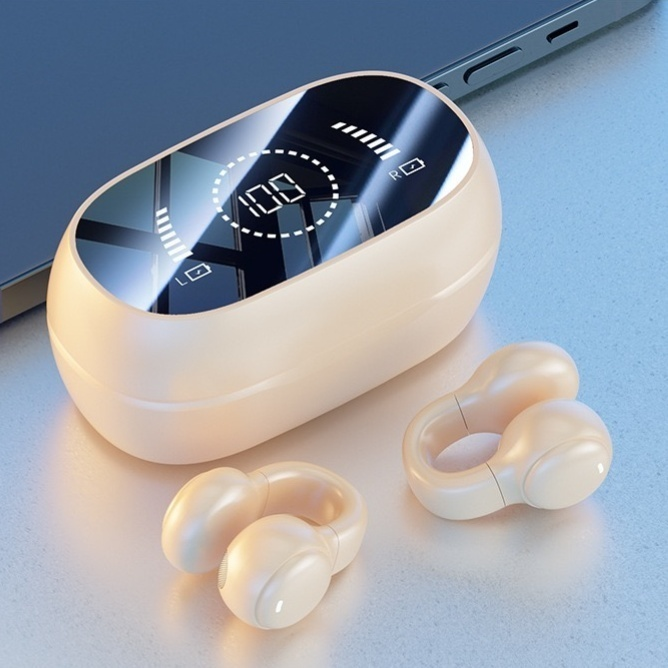 Fone de Ouvido Bluetooth Sem Fio Digital Alta Qualidade Intra Auricular M47