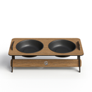 Comedouro Suspenso Pet Cachorro e Gato Duplo Mdf