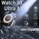 Novo Smartwatch Watch 10 Ultra 3 Watch Pro Série 10 Bluetooth Relógio inteligente Cardíaca Monitoramento NFC GPS