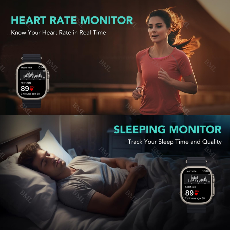 Novo Smartwatch Watch 10 Ultra 3 Watch Pro Série 10 Bluetooth Relógio inteligente Cardíaca Monitoramento NFC GPS