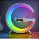 G-Speaker Smart Station Mini - Luminária Bluetooth Inteligente Carregador Sem Fio Alarme Luz RGB