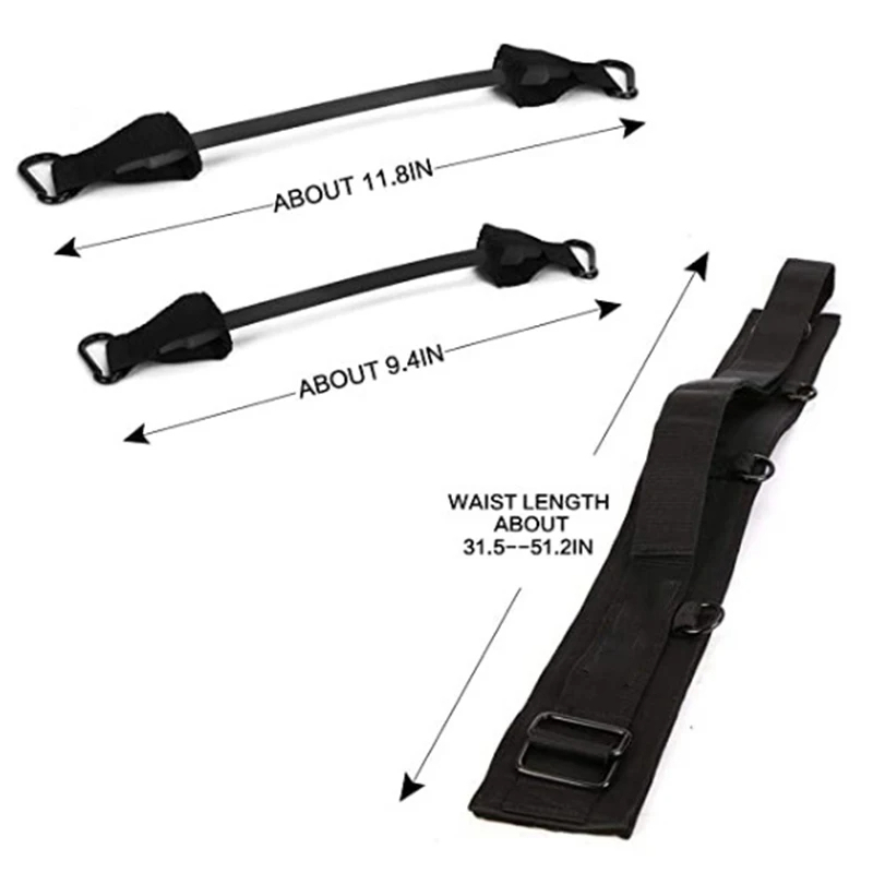 Elástico Para Treinos Salto Corrida Vertical Crossfit Treino Muscular Academia Fitness