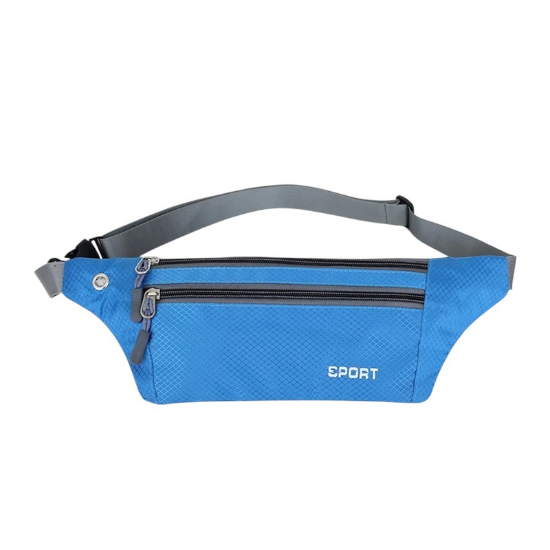 Pochete Esportiva Ajustável Impermeável Para Celular Com Saída Para Fone De Ouvido Esportes Em Geral