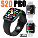 Nova Smartwatch S20 Pro38MM Relógio Inteligente AMOLED GPS NFC ChatGPT Atende e Faz Chamada Ligação EsportivoSmartwatch