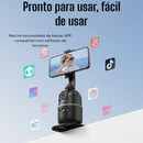 Suporte Celular e Camera 360° Rastreamento E Controle por Gestos Adaptação Total Facial Lives Tiktok Preta