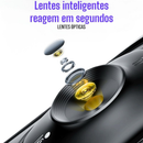 Suporte Celular e Camera 360° Rastreamento E Controle por Gestos Adaptação Total Facial Lives Tiktok Preta