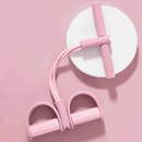 Extensor Tensão Forte Faixa Elástica 2 Elásticos Exercícios Treino Academia Ginástica