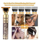 Máquina de Cortar Cabelo e Barbeador Elétrico Prático e Portátil Design Ergonômico Anti-derrapante Uso Domiciliar Inclu