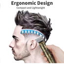 Máquina de Cortar Cabelo e Barbeador Elétrico Prático e Portátil Design Ergonômico Anti-derrapante Uso Domiciliar Inclu