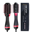Escova Secadora Alisador Elétrica Quente Cabelo Com 3 Em1 Hair Styler FANG APENAS 110V