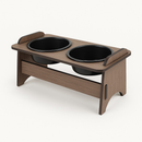 Comedouro Suspenso Pet Cachorro e Gato Duplo Mdf