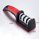 1/3/5 Afiador De Faca 3 Estágios Amolador Profissional Com Afiação Rápida Em Aço Inoxidável