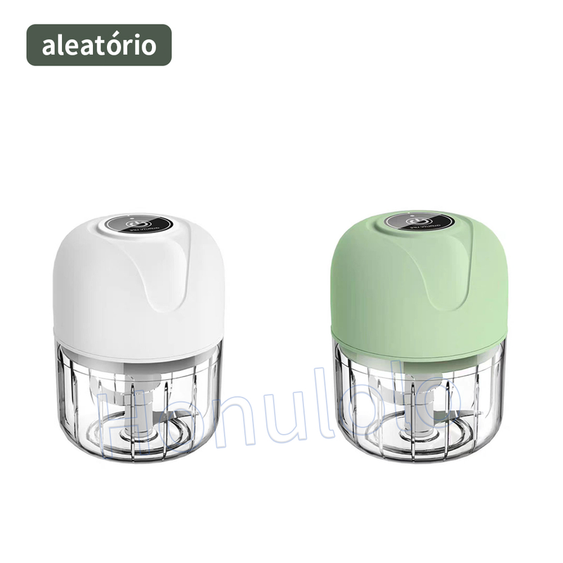 KIT1~KIT4 250ml Mini Processador Elétrico de Alimentos Portátil Carne Vegetais Recarregável USB Bivolt
