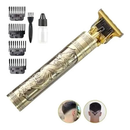 Máquina de Cortar Cabelo e Barbeador Elétrico Anti-derrapante