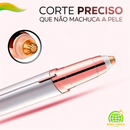 Depilador de Sombrancelha Buço Nariz Orelha Rosto Facial Elétrico Tira Pelos USB Recarregável Profissional Portátil