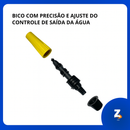 Mangueira de Jardim 50 Metros Reforçada Lisa Flexivel Mangueiras Para Quintal Borracha Azul