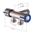 torneira cozinha parede preta flexível Duplo Jato Cone 1/4 de Volta