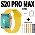 Smartwatch S20 Pro 38MM Relógio  AMOLED GPS NFC