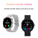 Smartwatch S80 MAX2 Com 7 Pulseiras 45mm Lançamento 2025Chat GPT GPS Compatível IOS e Android Relógio Inteligente