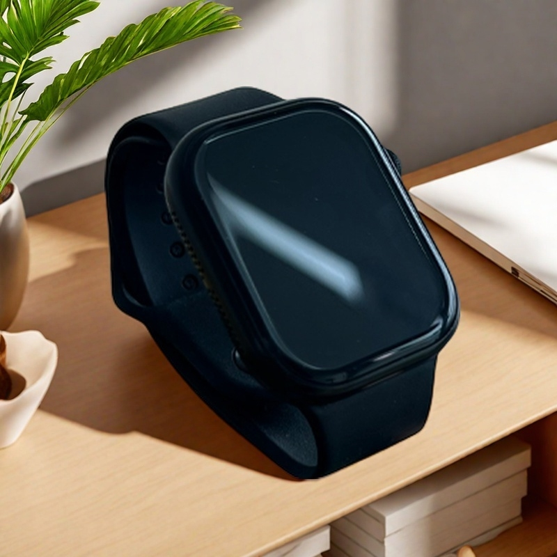 Smartwatch Relógio Inteligente Tela Cheia Toque Fitness Rastreador IP7 Suporte À Prova D'água Dados GPS