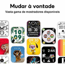 Smartwatch Relógio Inteligente Tela Cheia Toque Fitness Rastreador IP7 Suporte À Prova D'água Dados GPS
