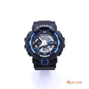 Relógios relogio masculino a prova d água de silicone masculinos luxo digital esportivas cronômetro S-813