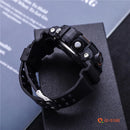 Relógios relogio masculino a prova d água de silicone masculinos luxo digital esportivas cronômetro S-813