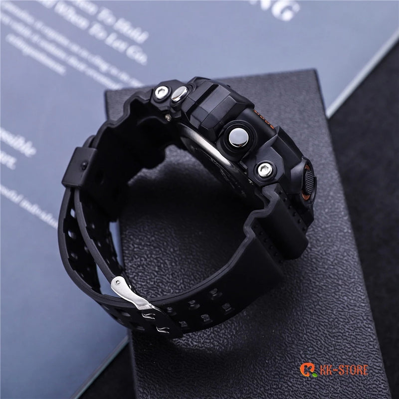 Relógios relogio masculino a prova d água de silicone masculinos luxo digital esportivas cronômetro S-813