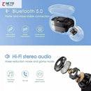 Fone De Ouvido Sem Fio E6s Bluetooth 5.0 Tws Com Tela LED Digital