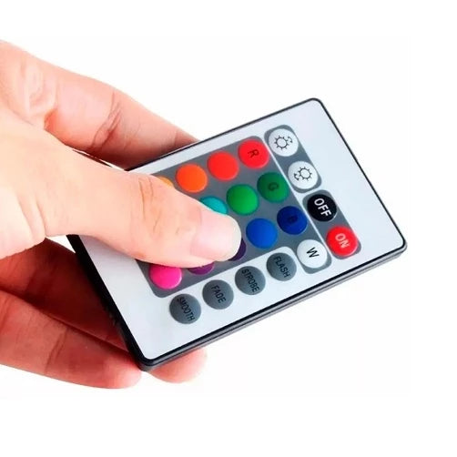 Lampada Bluetooth De Led Caixa De Som C Controle Rgb 12W