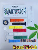 Smartwatch S80 MAX2 Com 7 Pulseiras 45mm Lançamento 2025Chat GPT GPS Compatível IOS e Android